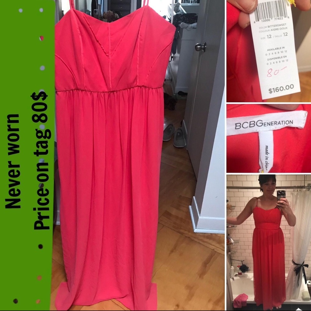 Brand new BCBG red dress